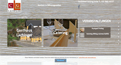 Desktop Screenshot of gasthaus-lachinger.at