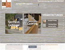 Tablet Screenshot of gasthaus-lachinger.at